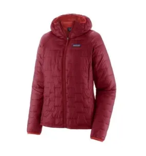 Piumino Patagonia W's Micro Puff Hoody (Wax Red) Donna